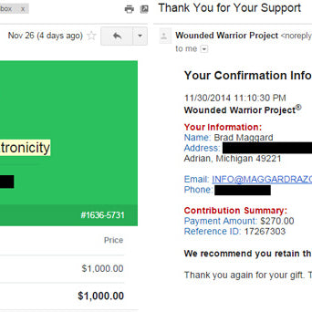 Donations Complete!  Thank you to everyone who contributed!