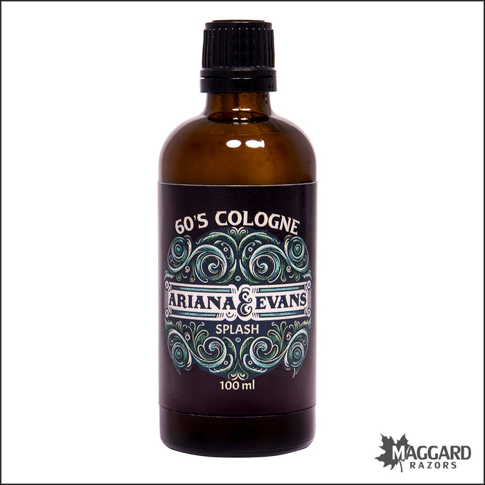 Ariana and Evans 60's Cologne Aftershave Splash, 100ml