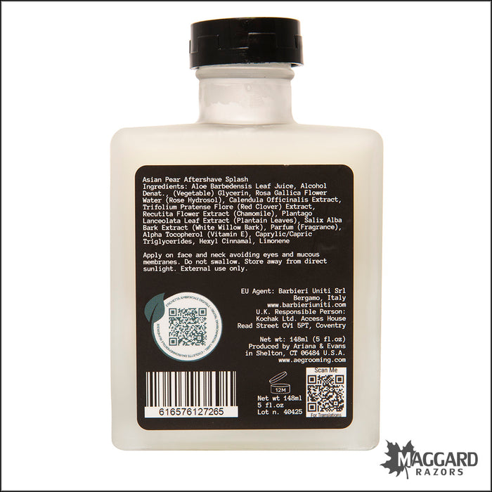 Ariana and Evans Asian Pear Aftershave Splash, 5oz - Ultima