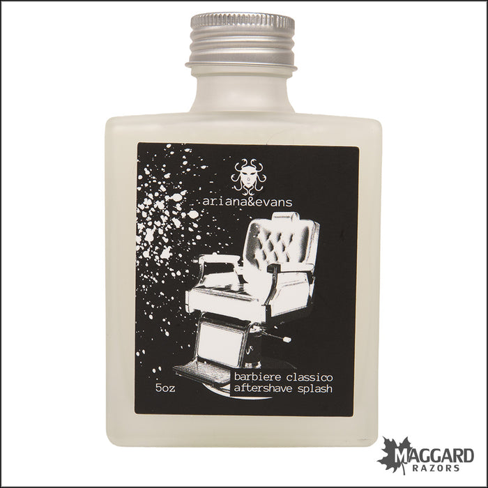Ariana and Evans Barbiere Classico Aftershave Splash, 5oz
