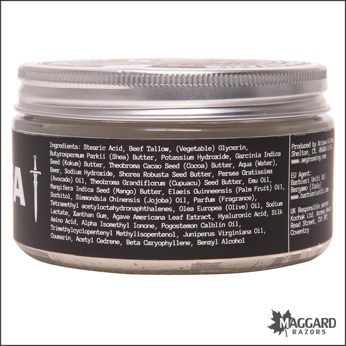 Ariana and Evans Khalifa Artisan Shaving Soap, 4oz - Ultima Base