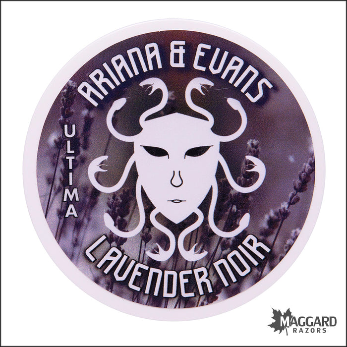 Ariana and Evans Lavender Noir Ultima Artisan Shaving Soap, 4oz