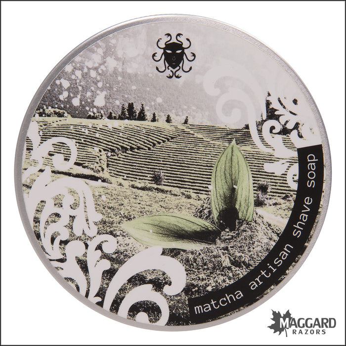 Ariana and Evans Matcha Artisan Shaving Soap, 5oz - Ultima 2 Base