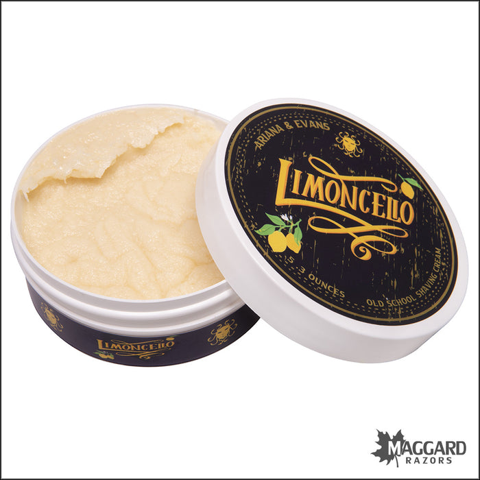 Ariana and Evans Limoncello Artisan Shaving Cream, 5oz