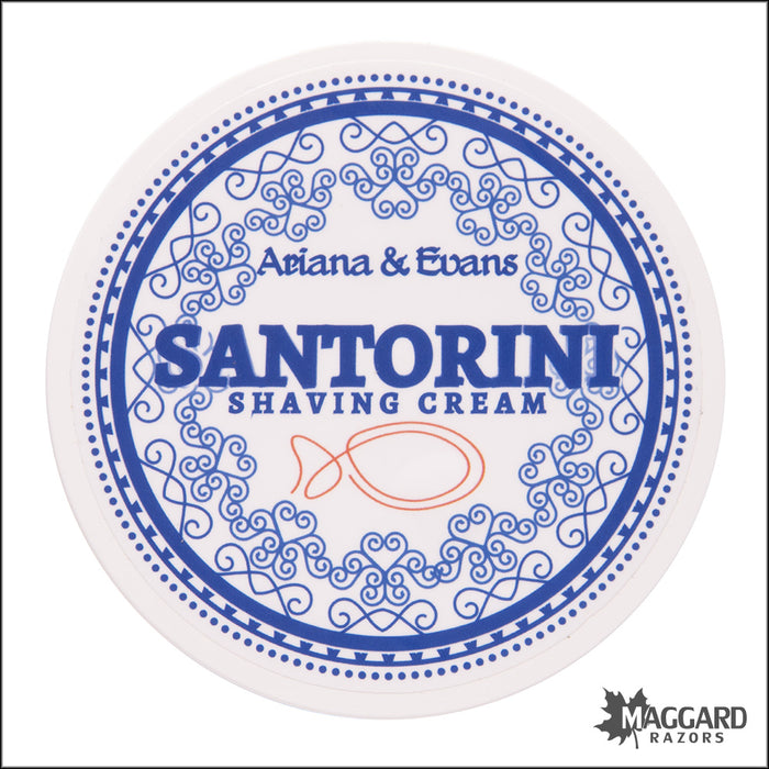 Ariana and Evans Santorini Artisan Shaving Cream, 5oz