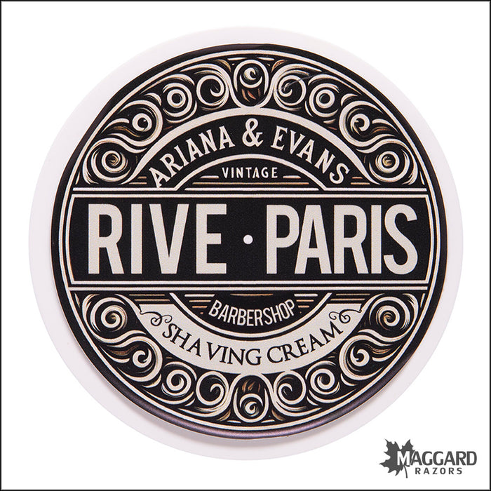 Ariana and Evans Rive Paris Artisan Shaving Cream, 5.3oz