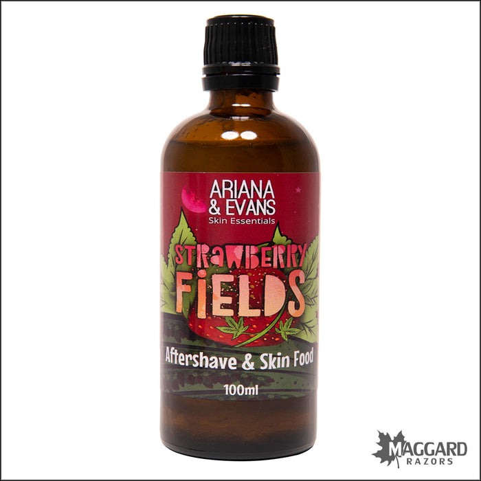 Ariana and Evans Strawberry Fields Aftershave Splash and Skin Food, 100ml