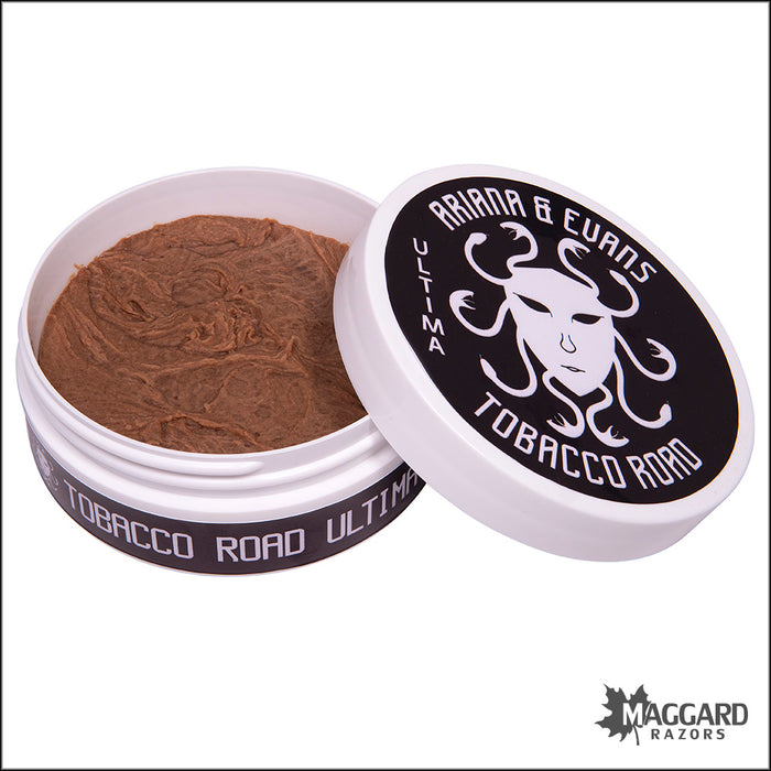 Ariana and Evans Tobacco Road Ultima Artisan Shaving Soap, 4oz