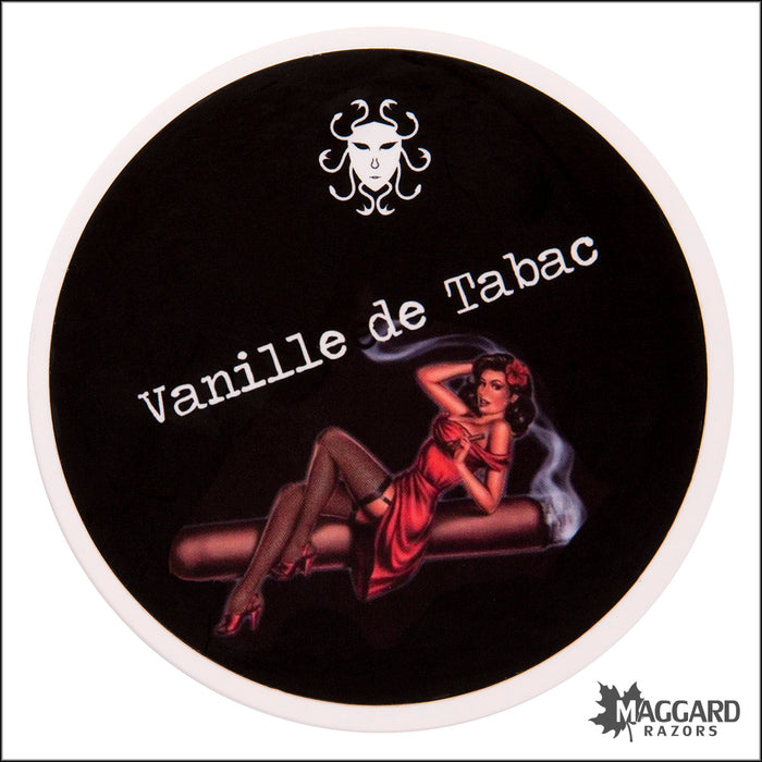 Ariana and Evans Vanille de Tabac Artisan Shaving Soap, 4oz - Kaizen 2e Base