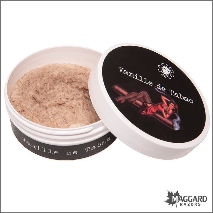 Ariana and Evans Vanille de Tabac Artisan Shaving Soap, 4oz - Kaizen 2e Base