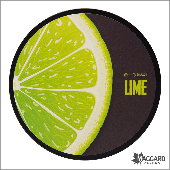 Barrister and Mann Lime Shaving Soap, 4oz - Seasonal Release