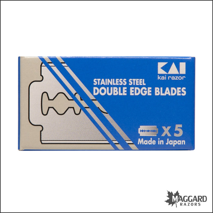 Kai Stainless Steel Double Edge Razor Blades