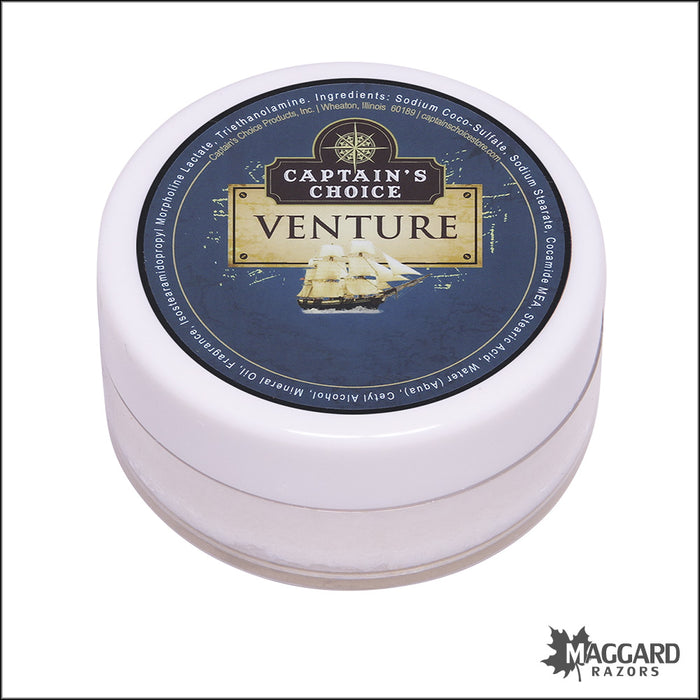 Captain's Choice Shaving Soap and Aftershave Samples