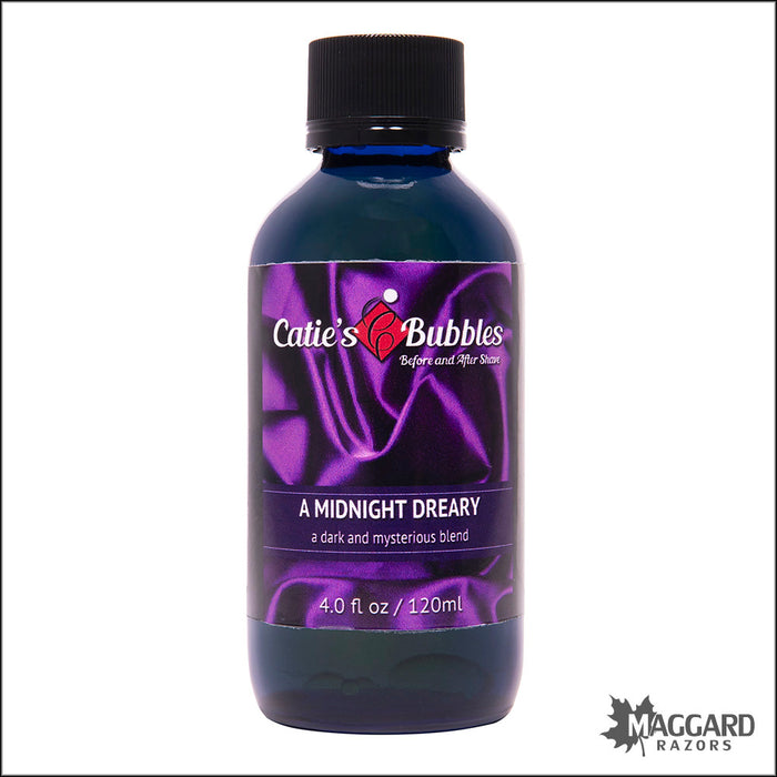 Catie's Bubbles A Midnight Dreary Before and After Shave Splash, 4oz