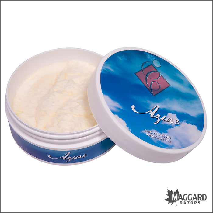 Catie's Bubbles Azure Premium Shaving Soap, 4oz