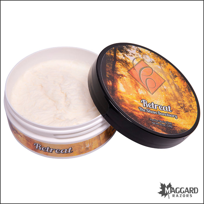 Catie's Bubbles Retreat Premium Shaving Soap, 4oz