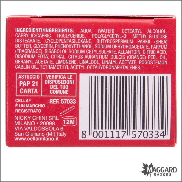 Cella Milano Aftershave Balm, 100ml Tube