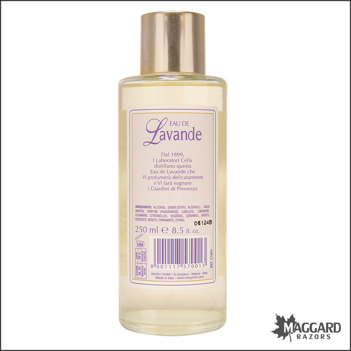 Cella Milano Eau de Lavande Cologne, 250ml Bottle