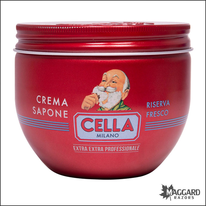 Cella Milano Crema Sapone Riserva Fresco Shave Soap, 10oz