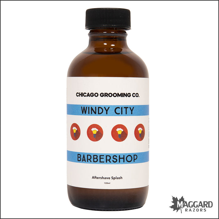 Chicago Grooming Co. Windy City Barbershop Artisan Aftershave Skin Food, 100ml