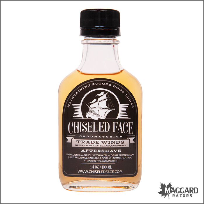 Chiseled Face Trade Winds Artisan Aftershave Splash, 100ml