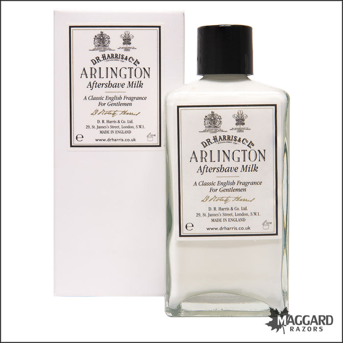 D.R. Harris Arlington Aftershave Milk, 100ml - Alcohol Free