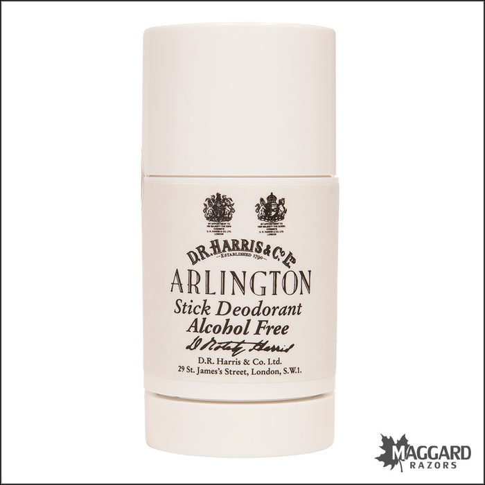 D.R. Harris Arlington Stick Deodorant, 75g - Alcohol Free