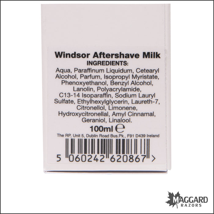 D.R. Harris Windsor Aftershave Milk, 100ml - Alcohol Free