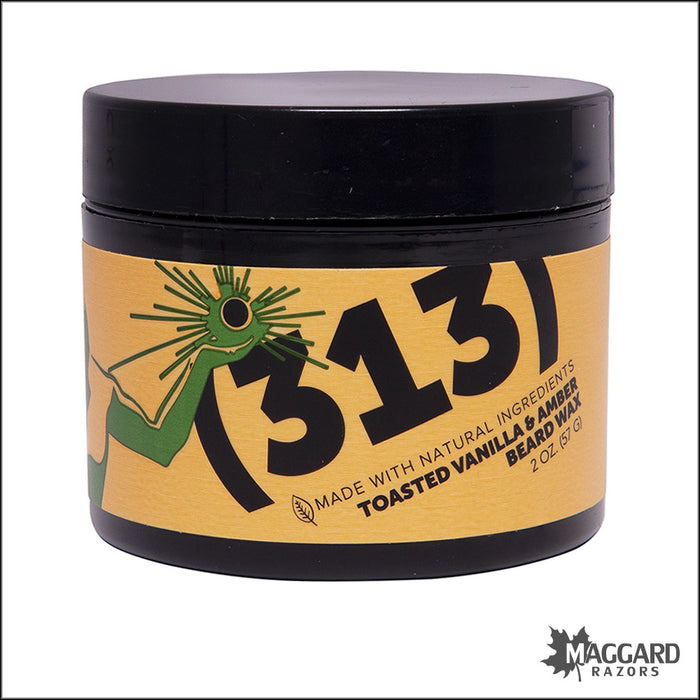 Detroit Grooming Co. (313) Strong Hold Artisan Beard Wax, 2oz
