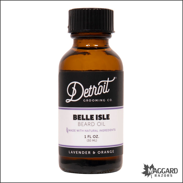 Detroit Grooming Co. Belle Isle Grooming and Beard Oil, 1oz