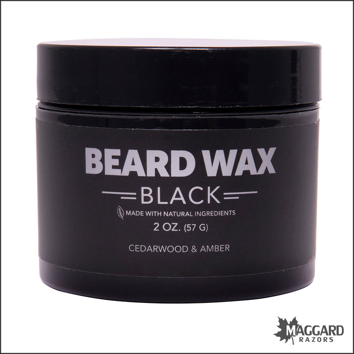 Detroit Grooming Co. Black Strong Hold Artisan Beard Wax, 2oz