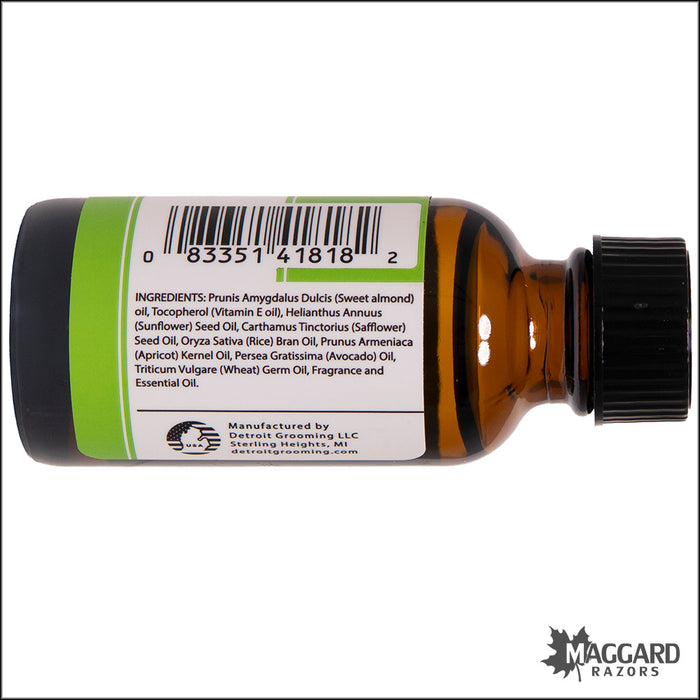 Detroit Grooming Co. Leland Grooming and Beard Oil, 1oz