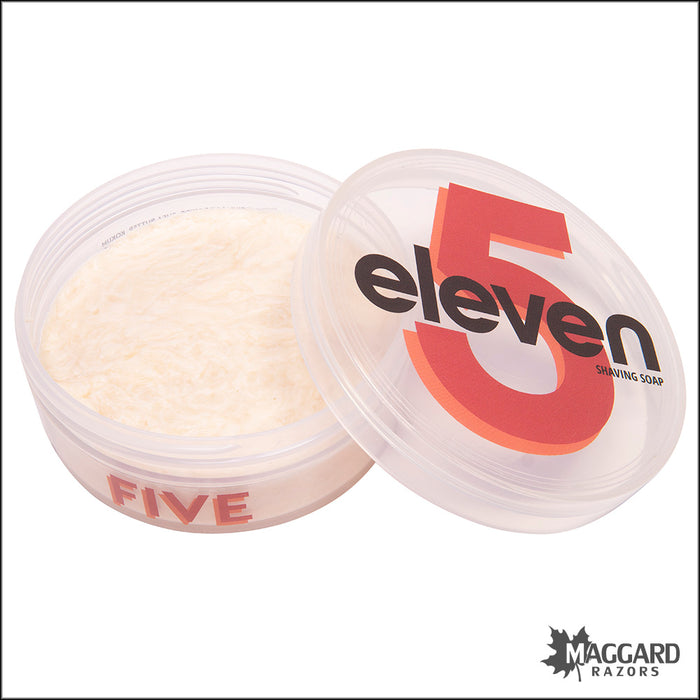 Eleven Shaving 5 Artisan Shaving Soap with Tallow, 4oz - Julien Base