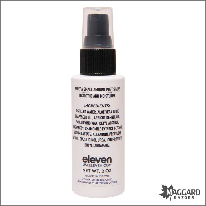 Eleven Shaving Lime and Basil Artisan Aftershave Balm, 2oz