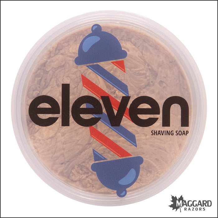 Eleven Shaving Barbershop Artisan Shaving Soap with Tallow, 4oz - Julien Base