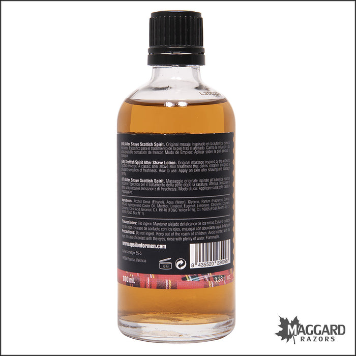 Epsilon 02 Scottish Spirit Aftershave Splash, 100ml