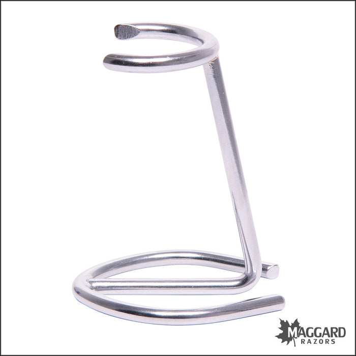 Epsilon Shaving  EP-14 Stainless Steel Brush Stand