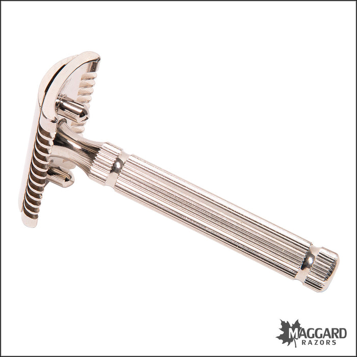 Fatip il Piccolo Nickel Open Comb DE Safety Razor, #42100