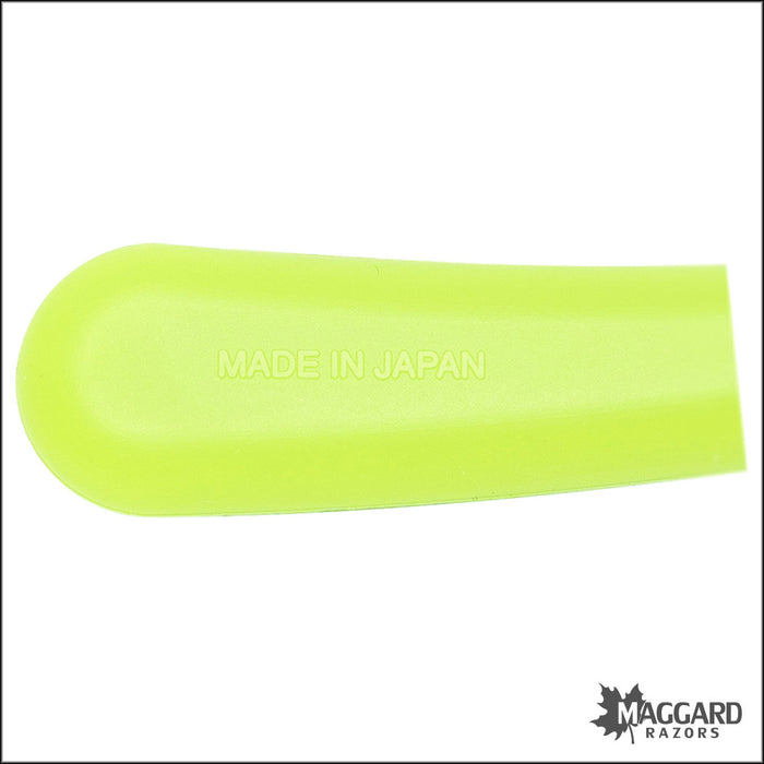 Feather Artist Club SS Fixed Straight Razor Shavette, Lime Handle