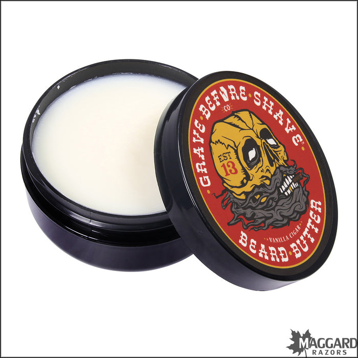 Grave Before Shave Cigar Blend Beard Butter, 4oz