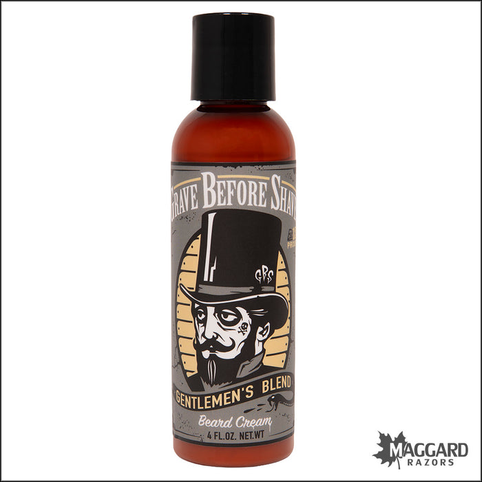 Grave Before Shave Gentlemen's Blend Beard Cream, 4oz