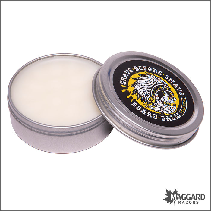Grave Before Shave Teakwood Beard Balm, 2oz