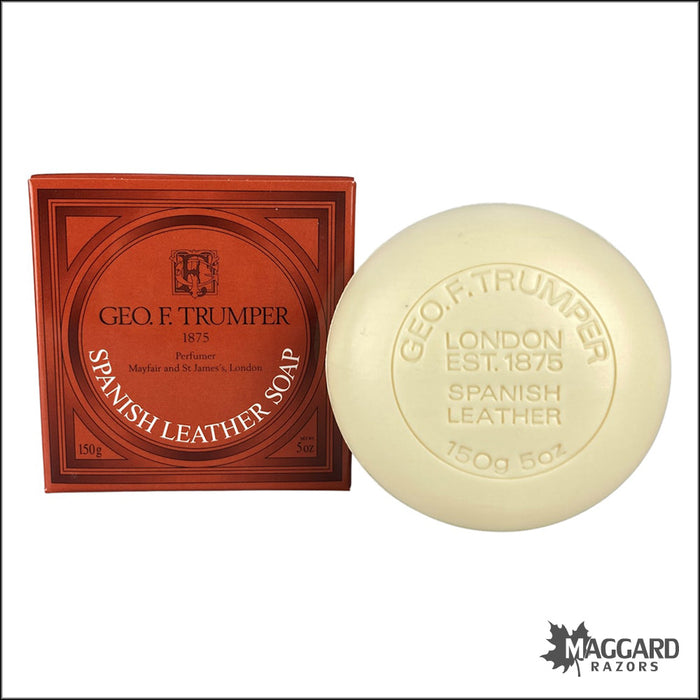 Geo F. Trumper Spanish Leather Bath Soap, 150g Bar