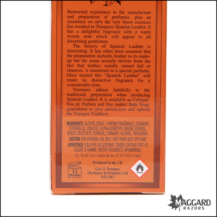 Geo F. Trumper Spanish Leather Cologne, 50ml