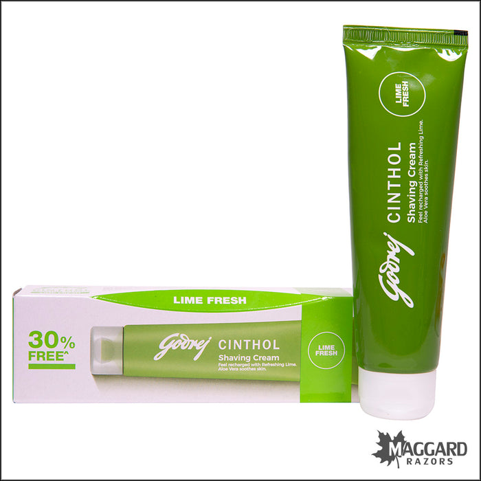 Godrej Cinthol Lime Fresh Shaving Cream Tube, 78g
