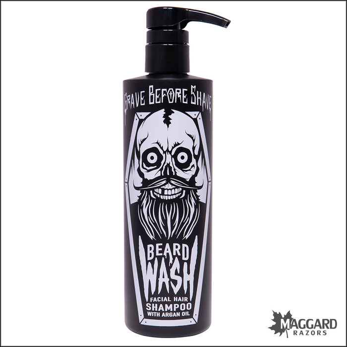 Grave Before Shave Beard Wash with Argan Oil, 16oz