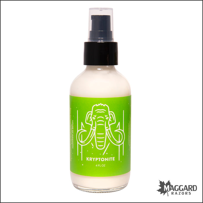 House of Mammoth Kryptonite Artisan Aftershave Balm, 4oz - Alcohol Free