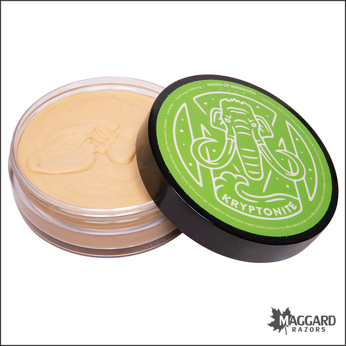 House of Mammoth Kryptonite Artisan Shaving Soap, 4oz