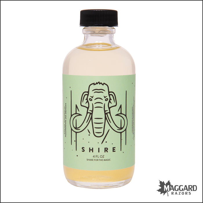 House of Mammoth Shire Artisan Aftershave Splash, 4oz