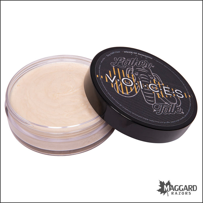House of Mammoth Voices Artisan Shaving Soap, 4oz